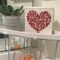10x10 Inch Mandala Heart Stencil for Painting – Large Reusable Boho Heart Template for Wood, Canvas, Fabric, Wall, Furniture DIY Art & Craft Projects